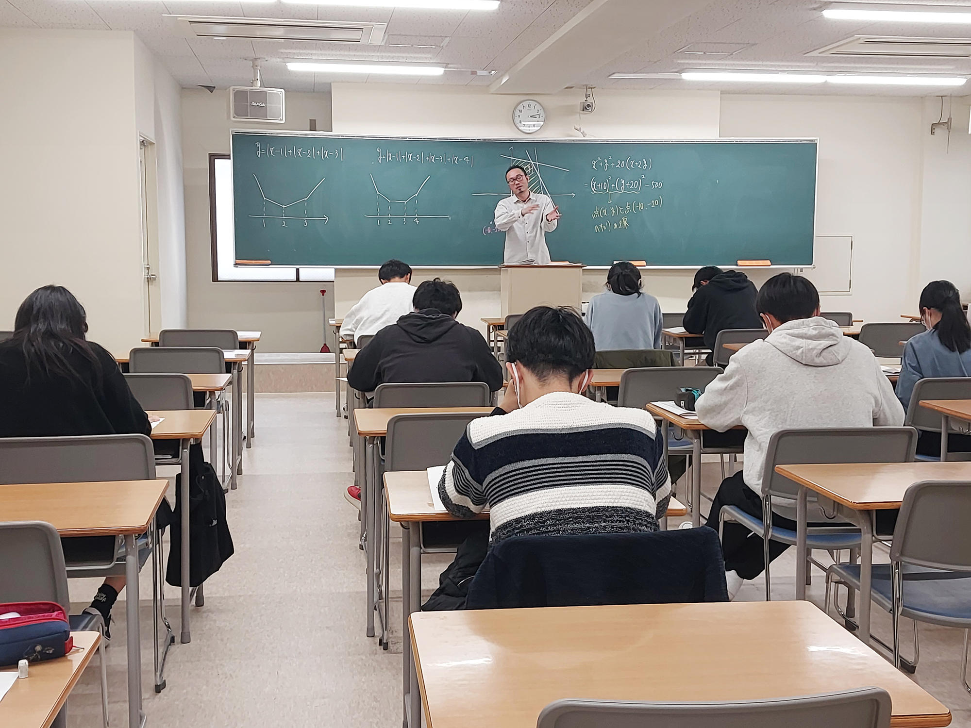 ライブ授業の様子