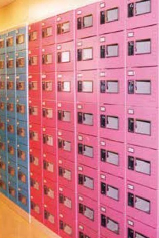 個人専用ロッカー